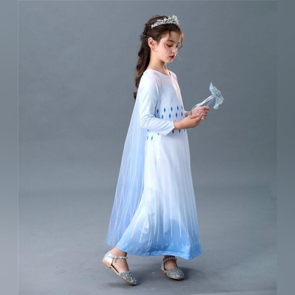Ice Queen Princess Dress – Elsa-Inspired - Picture 3 of 3